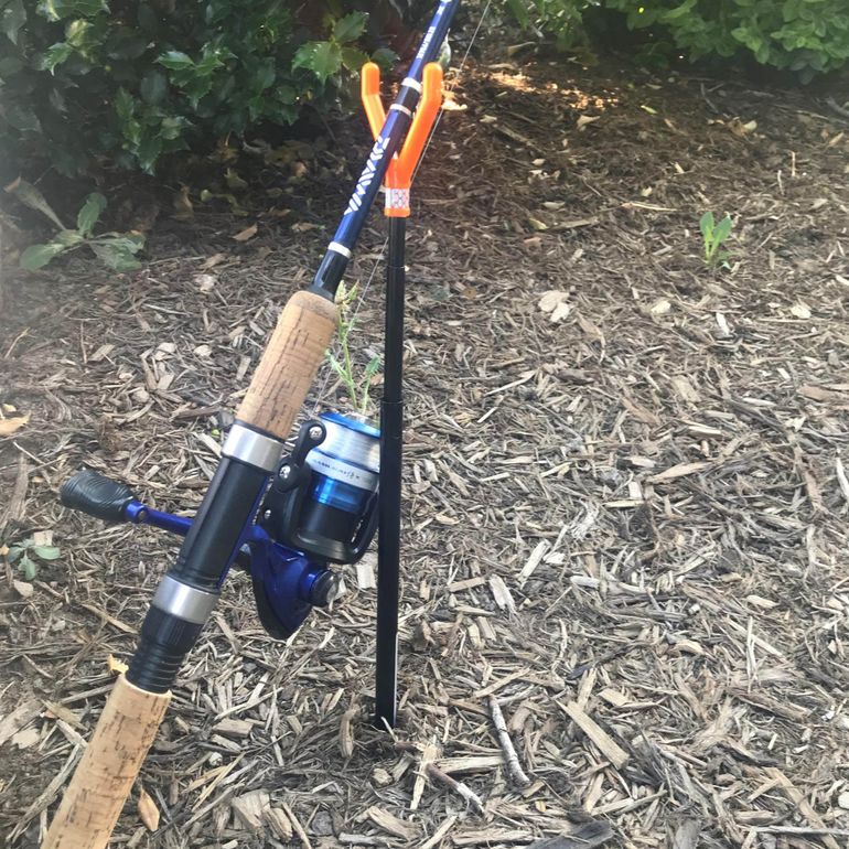 Fishing Pole on Stand