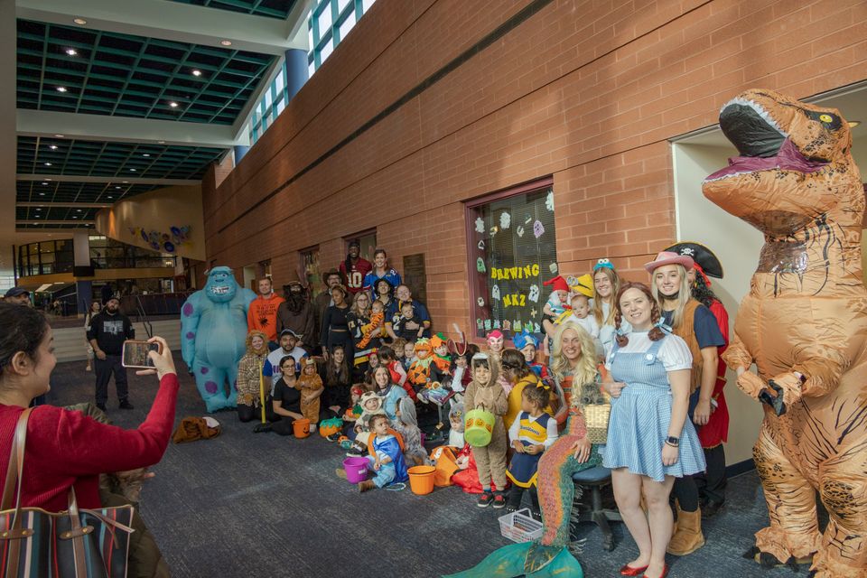Annual Mountaineer KidZone Trick-or-Treat Parade at Student Recreation Center