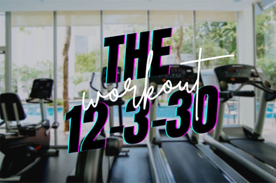 The 12 3 30 workout
