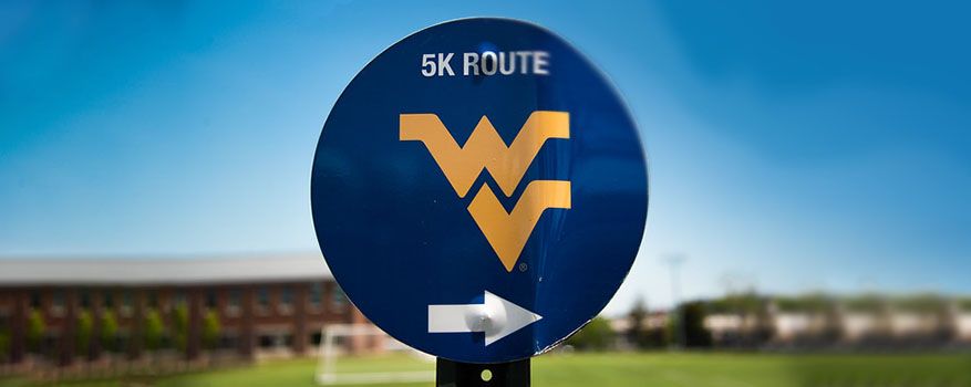5k route sign